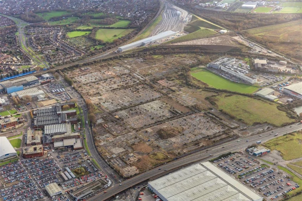 Existing commercial building in Bristol before redevelopment