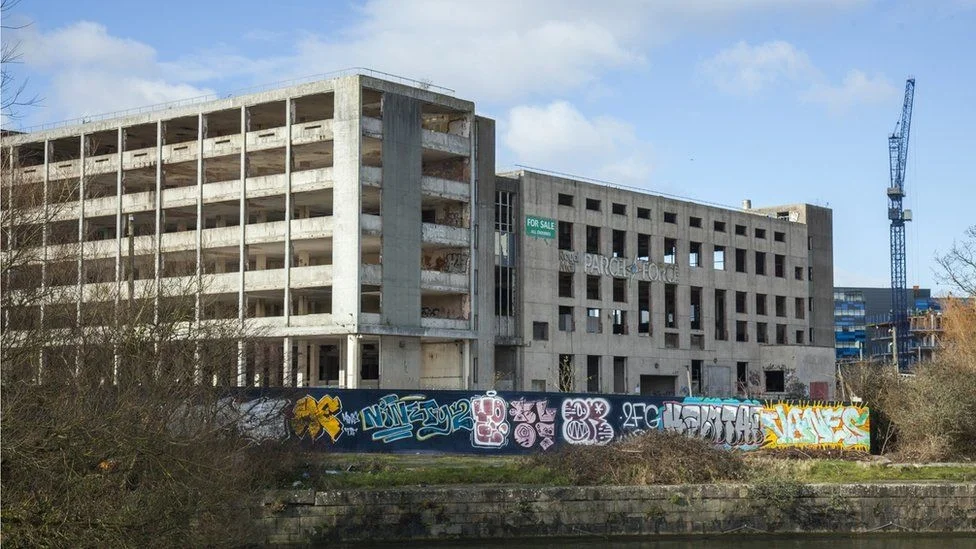 Bristol waterside site before development