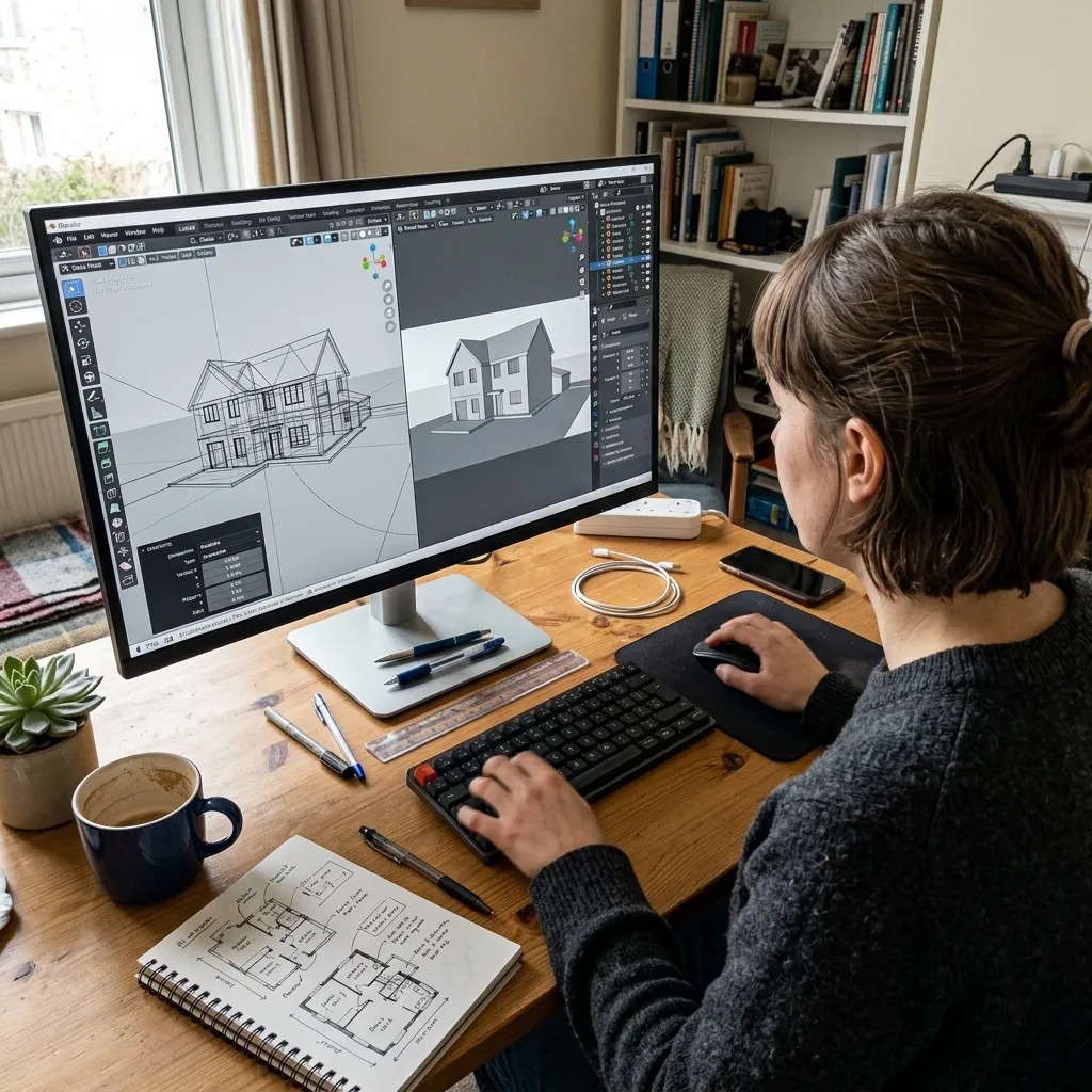 We build the 3D model