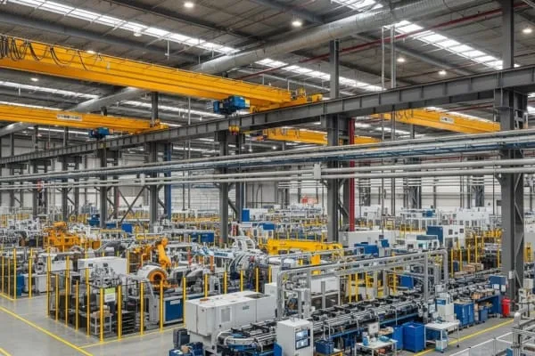 Warehouses & Manufacturing (Distribution centers & plants)