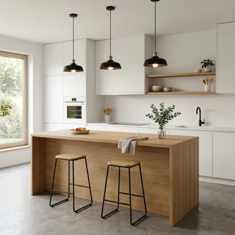 Simple kitchen render — Essential package example