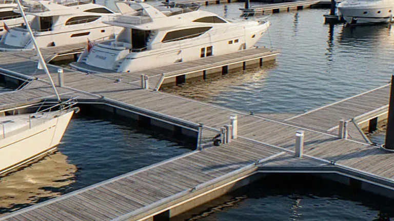 Infrastructure (Dock systems & waterfront promenades)
